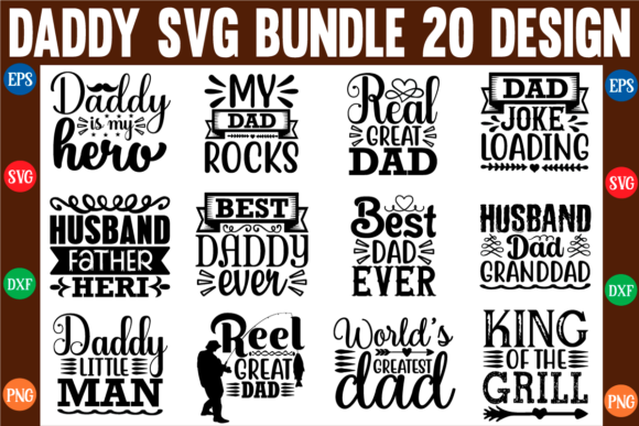 Daddy SVG Bundle: Essential Bundles for Branding