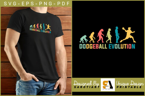 Dodgeball Evolution Gaming Sublimation Graphics & Crafts