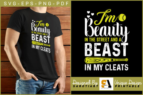 Funny Softball Gaming Graphics for Crafts