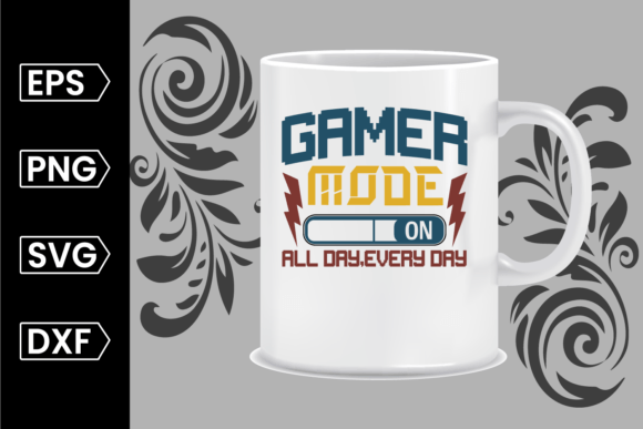 Gamer Mode Graphics for Crafts & Web
