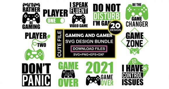 Gaming and Gamer Design Bundle Review for Bundles
