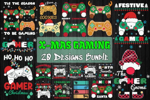 Gaming Christmas Bundle SVG: A Designer’s Review