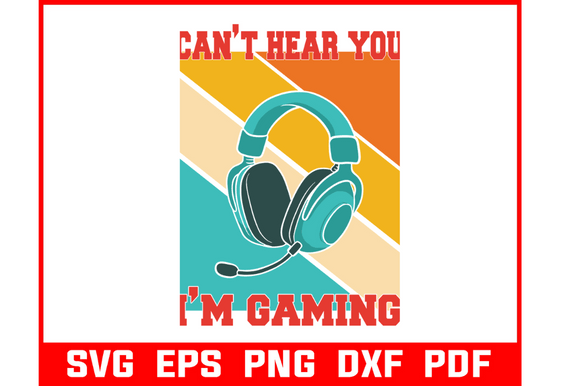 Gaming SVG for Crafts & Graphics