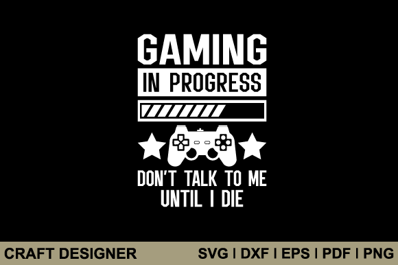 Gaming SVG for Crafts & Graphics