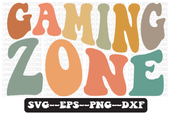 Gaming Zone Retro Wavy SVG: A Designer’s Review