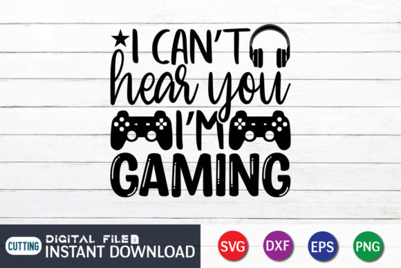 I Can't Hear You I'm Gaming SVG: A Designer's Review