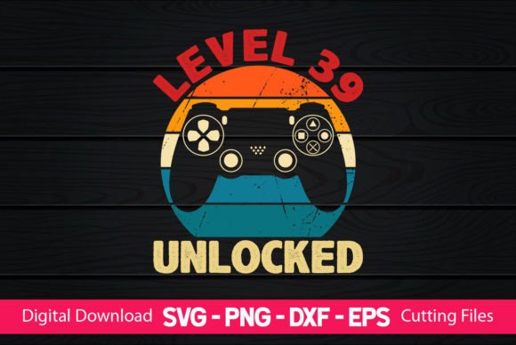 Level 39 Gaming Graphics for Crafts
