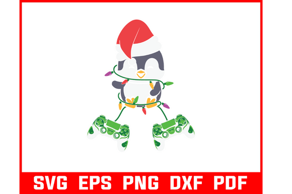 Penguin Gaming PNG: Graphics for Crafts